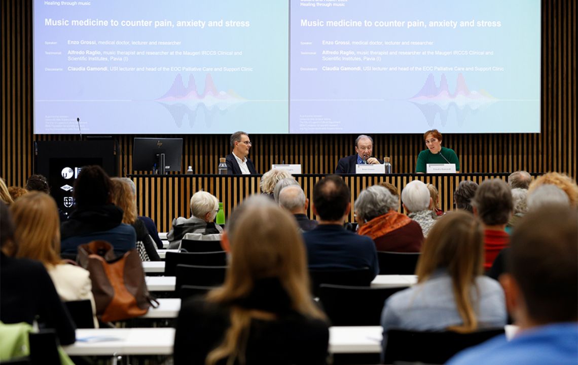 Lesson 2: discussion between Alfredo Raglio, Enzo Grossi, Claudia Gamondi