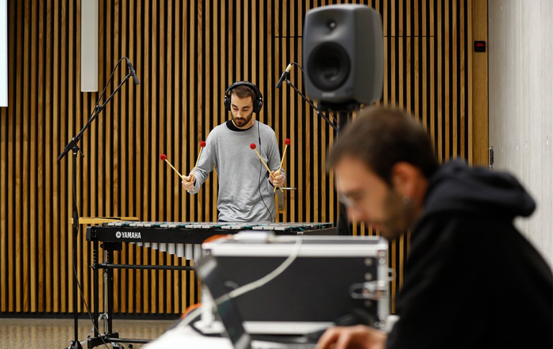 Intermezzo musicale - Leonardo Tirindelli e Danilo Gervasoni, studenti del Conservatorio della Svizzera italiana