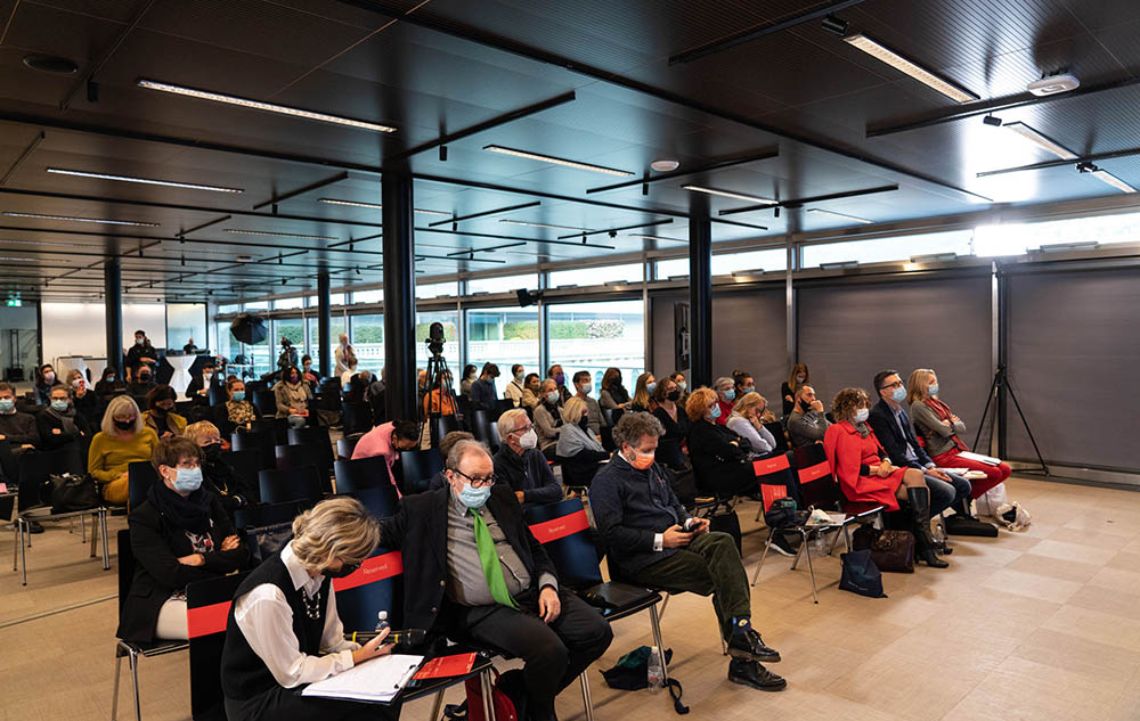 The audience at the Forum “Alliance for a Sustainable Future”