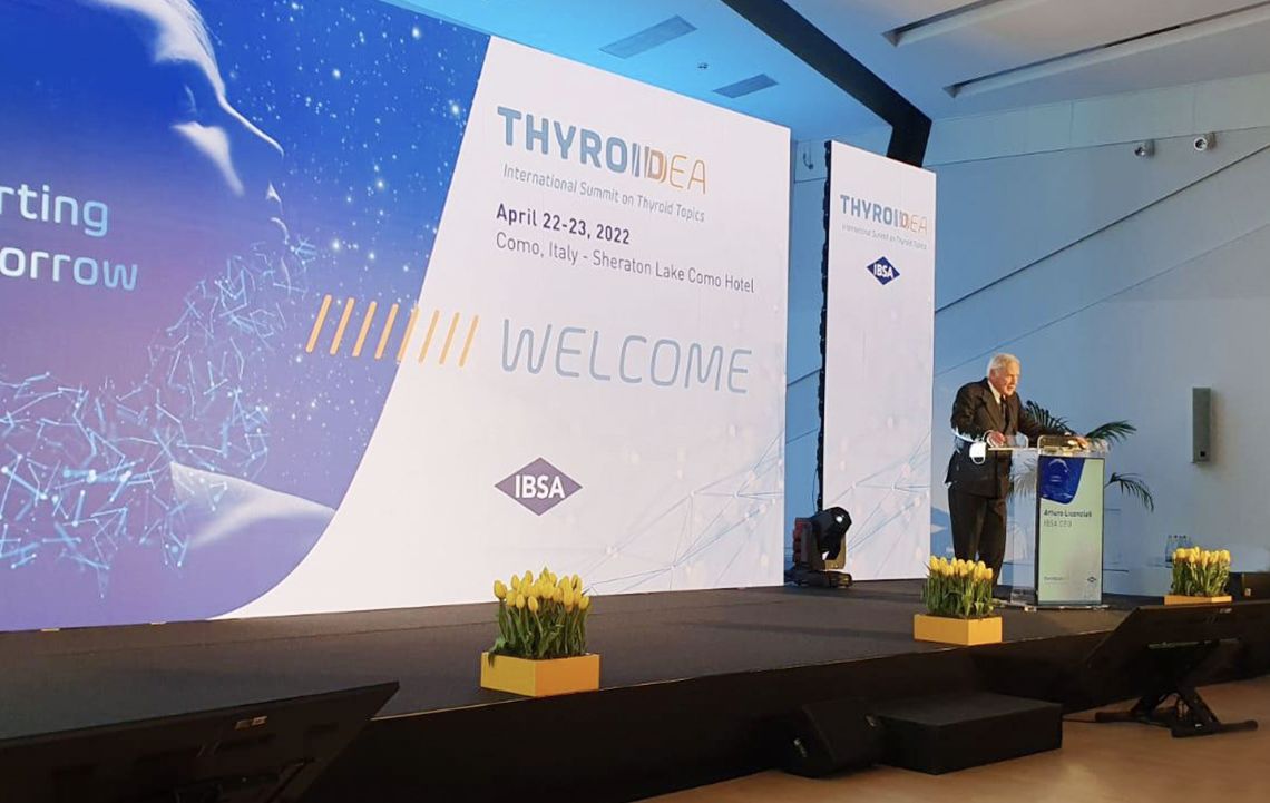 Arturo Licenziati opens the Thyroidea Summit