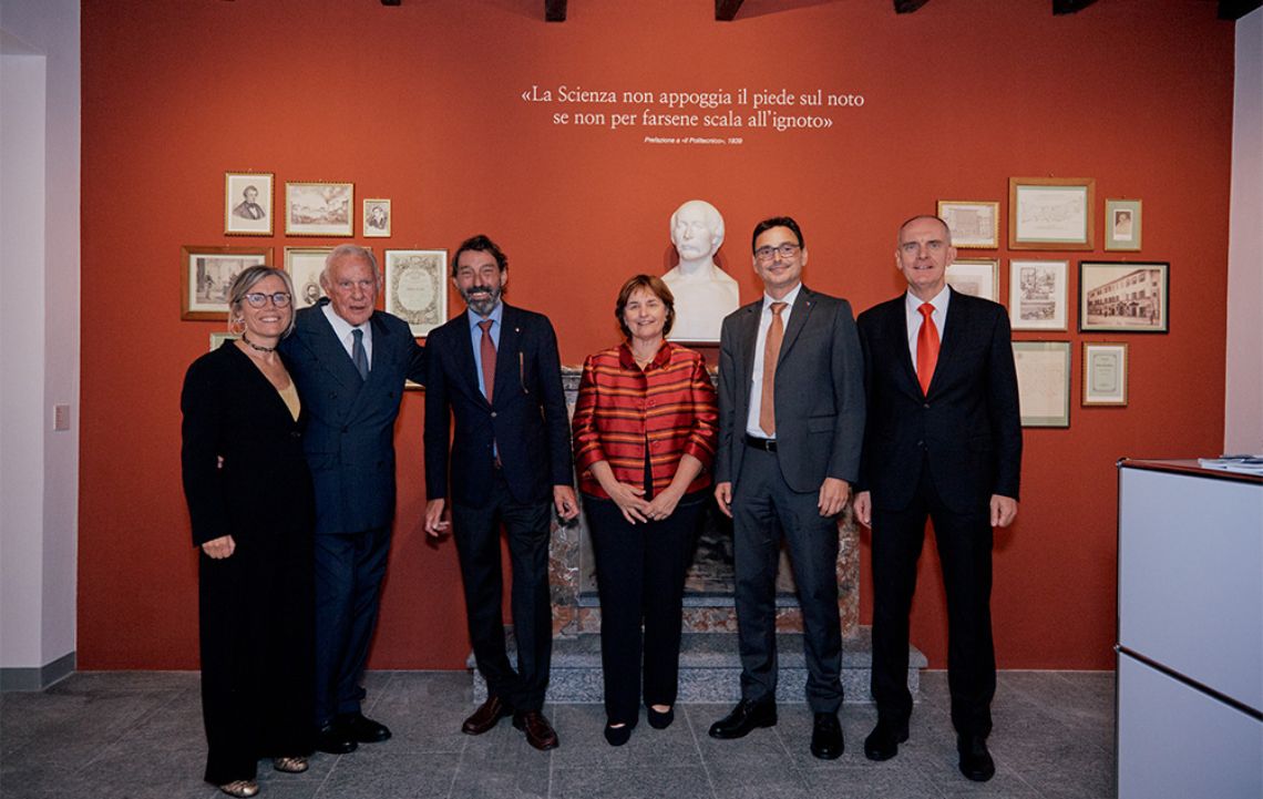 Da sinistra: Silvia Misiti, Arturo Licenziati, Michele Foletti, Marina Carobbio Guscetti, Raffaele De Rosa, Roberto Badaracco