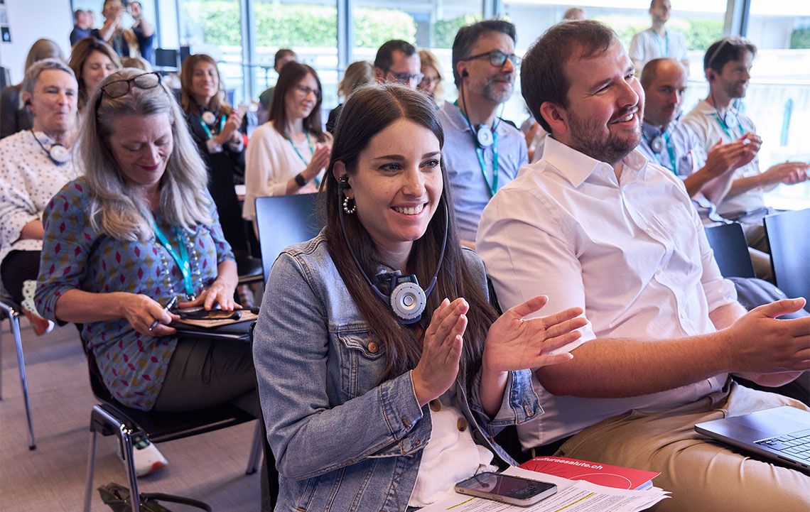 Pubblico del Lugano Happiness Forum