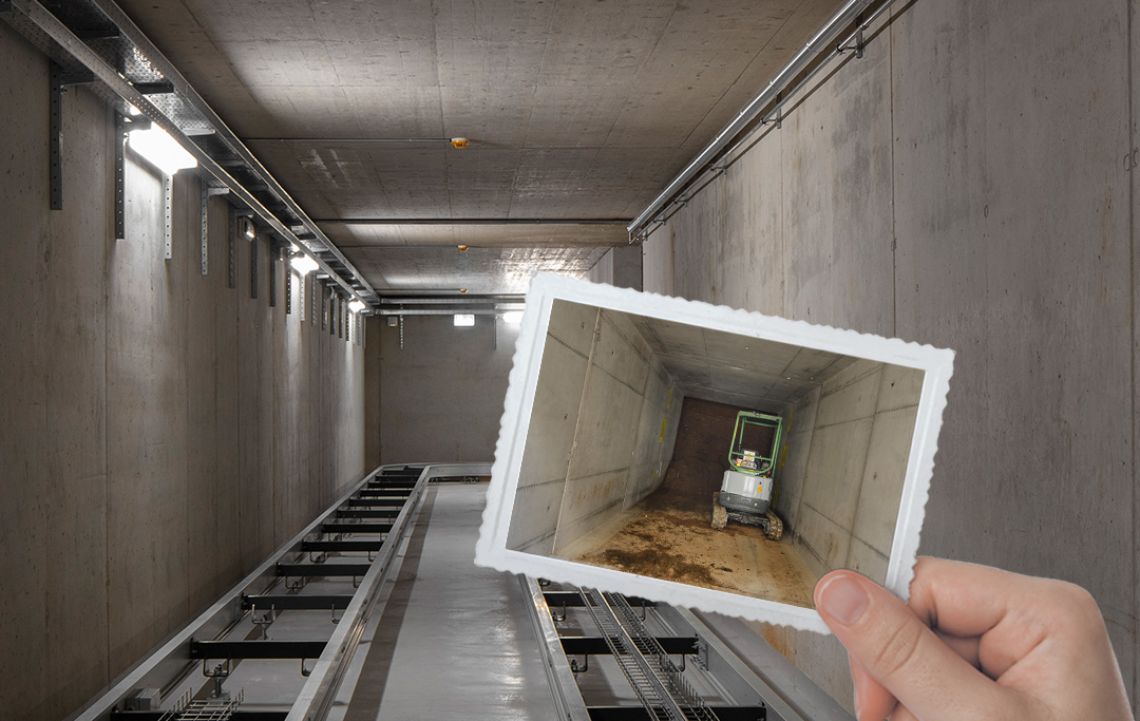 Tunnel in the CorPharma District