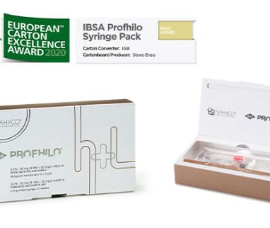 European Carton Excellence Award per la confezione di Profhilo: l’eccellenza viene premiata