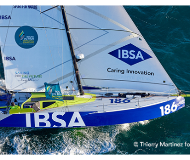 Al via la Route du Rhum destinazione Guadalupa: IBSA parte con il suo Class40 guidato da Alberto Bona 