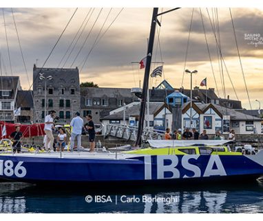 Il nuovo Class40 IBSA entra in acqua per il varo tecnico