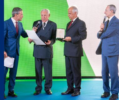 Arturo Licenziati Commendatore of the Order of Merit of the Italian Republic: a tribute to his entrepreneurial vision and to his contribution to the development of the local communities
