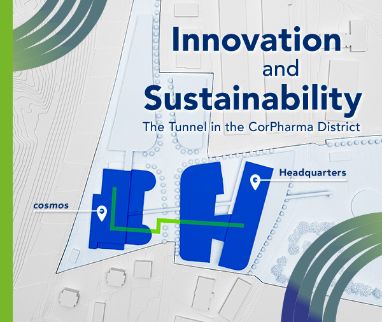 Innovation and sustainability: IBSA’s logistics tunnel in the CorPharma district
